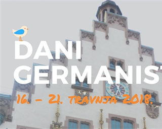 Odjel za germanistiku Sveučilišta u Zadru od 16. do 21. travnja 2018. g. organizira Dane germanistike
